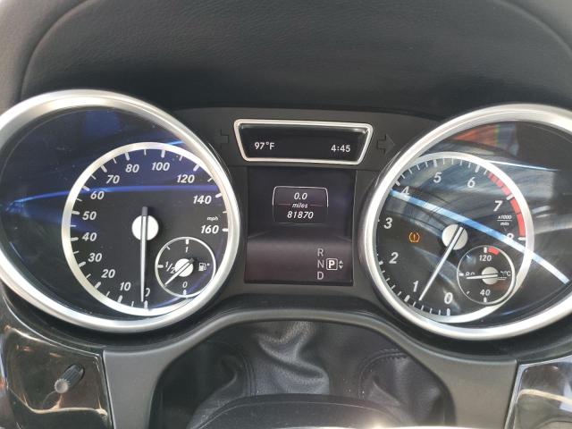 4JGDF6EE2FA490592 - 2015 MERCEDES-BENZ GL 450 4MATIC BLACK photo 9