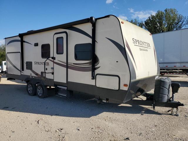 4YDT26R29J1531379 - 2018 KEYSTONE SPRINTER TAN photo 1