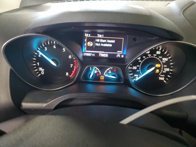 1FMCU9GD0HUA58575 - 2017 FORD ESCAPE SE BLACK photo 9