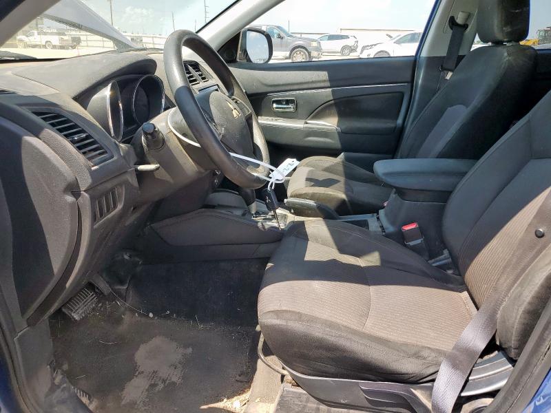 JA4AP3AUXKU002167 - 2019 MITSUBISHI OUTLANDER ES Azul foto 7