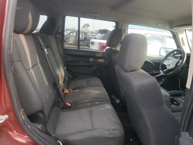 1J8HG48K48C125341 - 2008 JEEP COMMANDER SPORT ბურგუნდია ფოტო 11