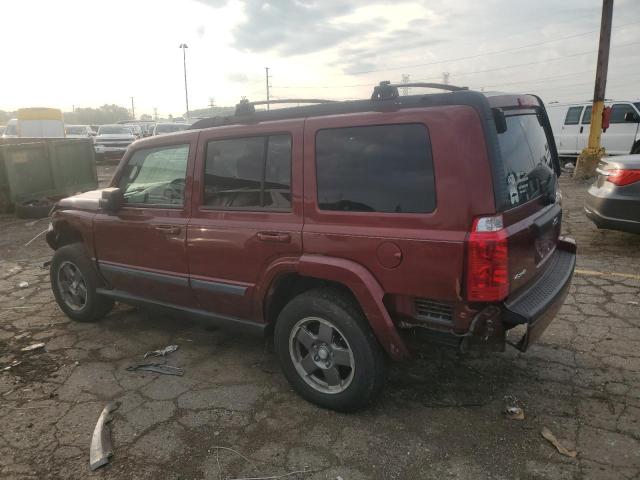 1J8HG48K48C125341 - 2008 JEEP COMMANDER SPORT ბურგუნდია ფოტო 2