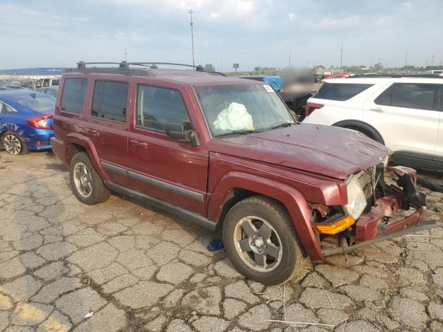 1J8HG48K48C125341 - 2008 JEEP COMMANDER SPORT ბურგუნდია ფოტო 4