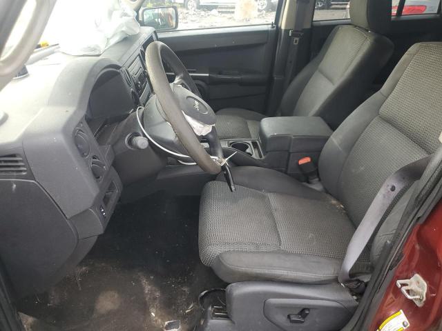 1J8HG48K48C125341 - 2008 JEEP COMMANDER SPORT ბურგუნდია ფოტო 7