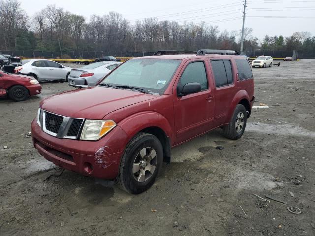 5N1AR18W56C667710 - 2006 NISSAN PATHFINDER LE წითელი ფოტო 1
