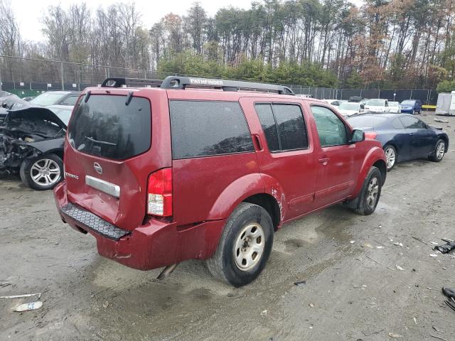 5N1AR18W56C667710 - 2006 NISSAN PATHFINDER LE წითელი ფოტო 3