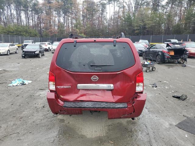 5N1AR18W56C667710 - 2006 NISSAN PATHFINDER LE წითელი ფოტო 6