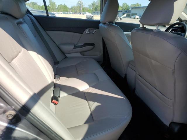 2HGFB2F99EH536603 - 2014 HONDA CIVIC EXL GRAY photo 10