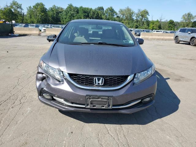 2HGFB2F99EH536603 - 2014 HONDA CIVIC EXL GRAY photo 5