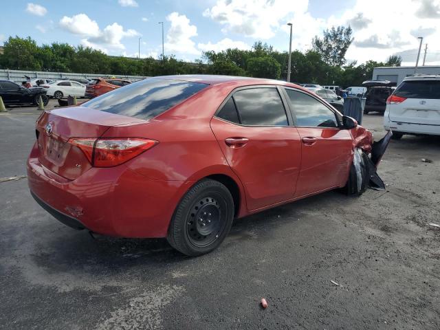 5YFBURHE9KP861946 - 2019 TOYOTA COROLLA L Qırmızı foto 3