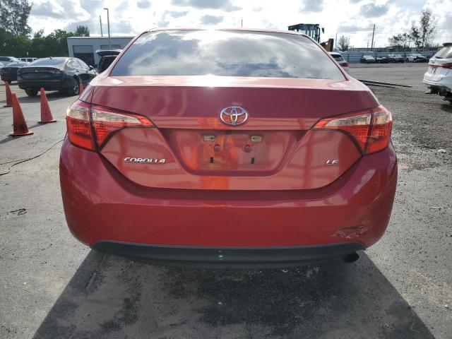 5YFBURHE9KP861946 - 2019 TOYOTA COROLLA L Qırmızı foto 6