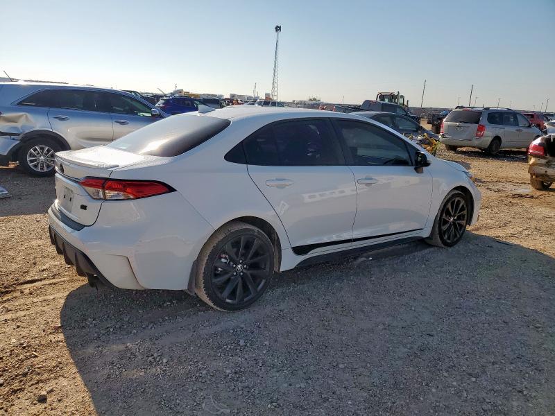 5YFS4MCE5PP158314 - 2023 TOYOTA COROLLA SE Білий фото 3