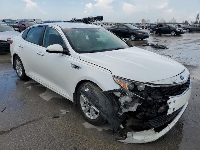 KNAGT4L34H5153835 - 2017 KIA OPTIMA LX WHITE photo 1