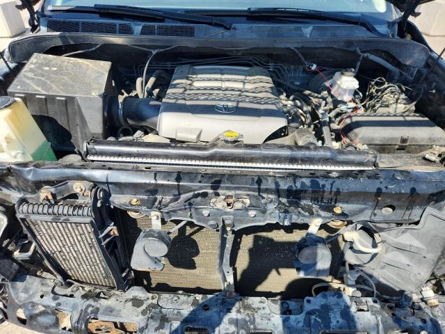5TFKV52148X002964 - 2008 TOYOTA TUNDRA BLACK photo 11