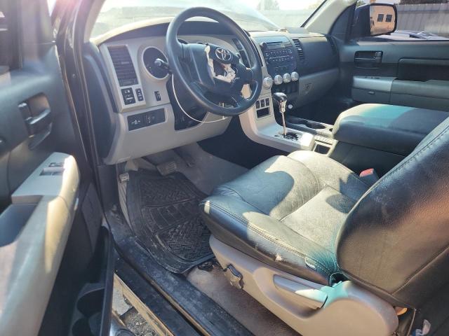 5TFKV52148X002964 - 2008 TOYOTA TUNDRA BLACK photo 8