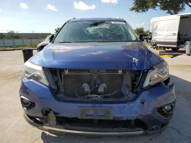 5N1DR2MM2JC663095 - 2018 NISSAN PATHFINDER S Blau Foto 5