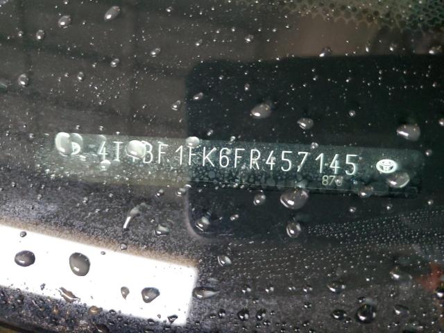 4T4BF1FK6FR457145 - 2015 TOYOTA CAMRY LE GRAY photo 12