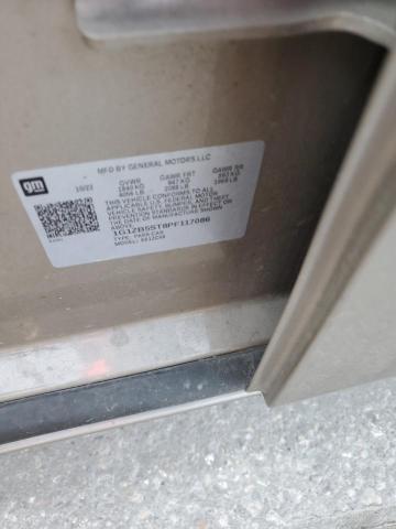 1G1ZB5ST8PF117086 - 2023 CHEVROLET MALIBU LS Күміс фото 12