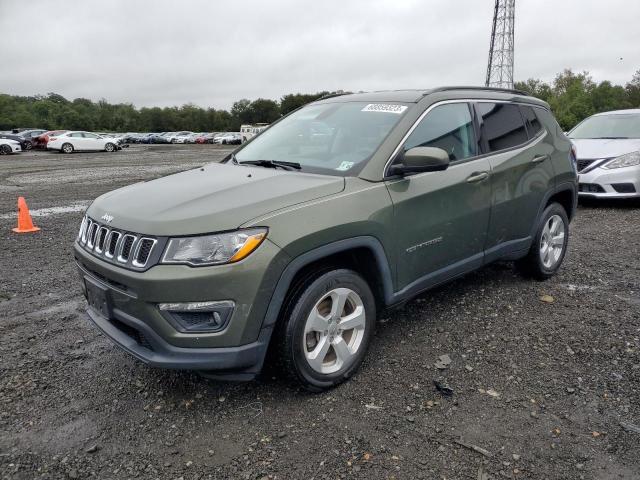 3C4NJDBB3KT772393 - 2019 JEEP COMPASS LATITUDE GREEN photo 1