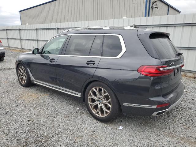 5UXCW2C01N9M08401 - 2022 BMW X7 XDRIVE40I CHARCOAL photo 2