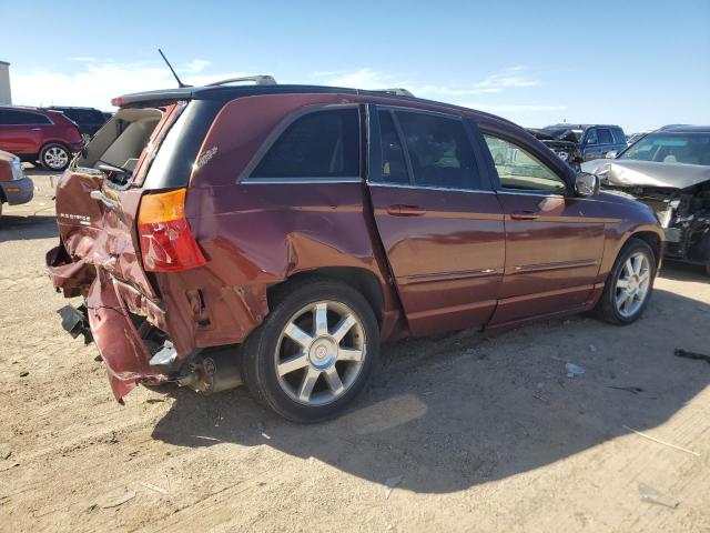 2A8GM78X77R161466 - 2007 CHRYSLER PACIFICA LIMITED MAROON photo 3