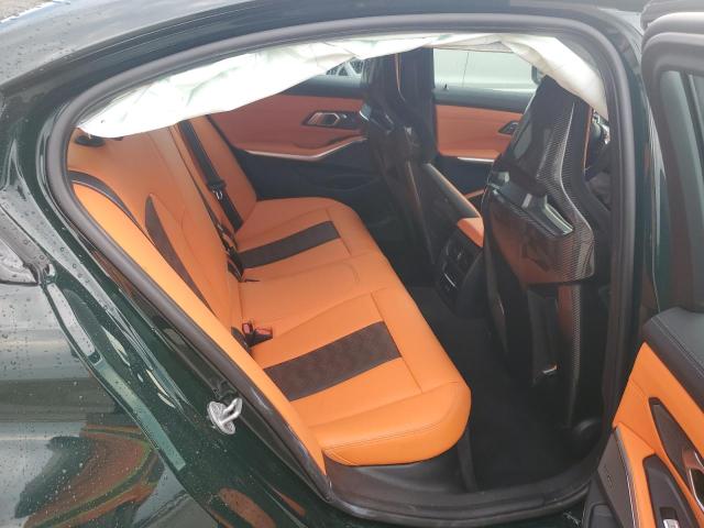 WBS23HJ01SFU16032 - 2025 BMW M3 COMPETITION GREEN photo 10