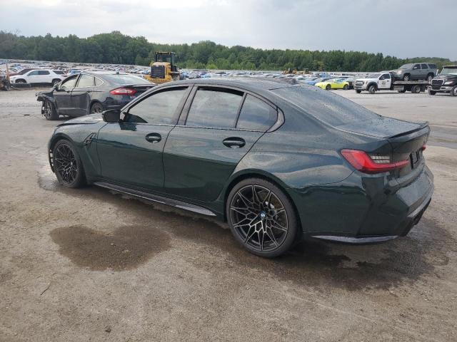 WBS23HJ01SFU16032 - 2025 BMW M3 COMPETITION GREEN photo 2