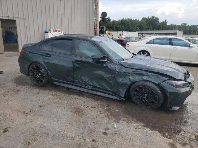 WBS23HJ01SFU16032 - 2025 BMW M3 COMPETITION GREEN photo 4