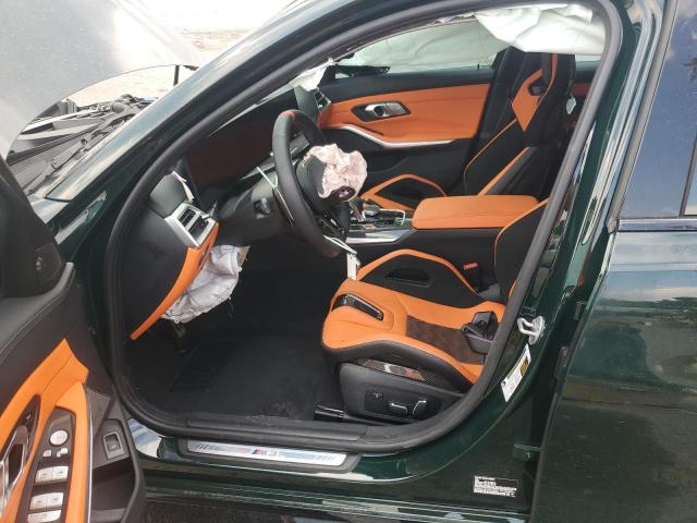 WBS23HJ01SFU16032 - 2025 BMW M3 COMPETITION GREEN photo 7