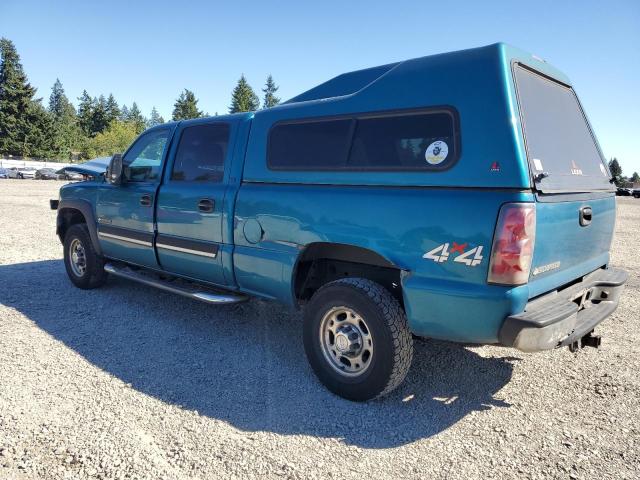 1GCHK23DX6F238371 - 2006 CHEVROLET SILVERADO K2500 HEAVY DUTY TEAL photo 2