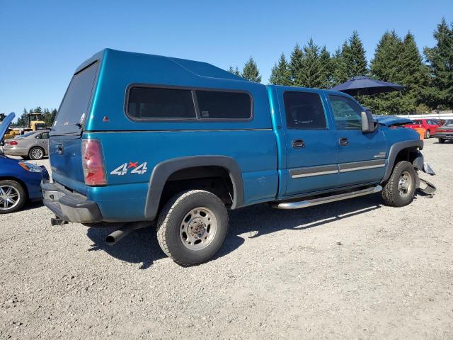 1GCHK23DX6F238371 - 2006 CHEVROLET SILVERADO K2500 HEAVY DUTY TEAL photo 3