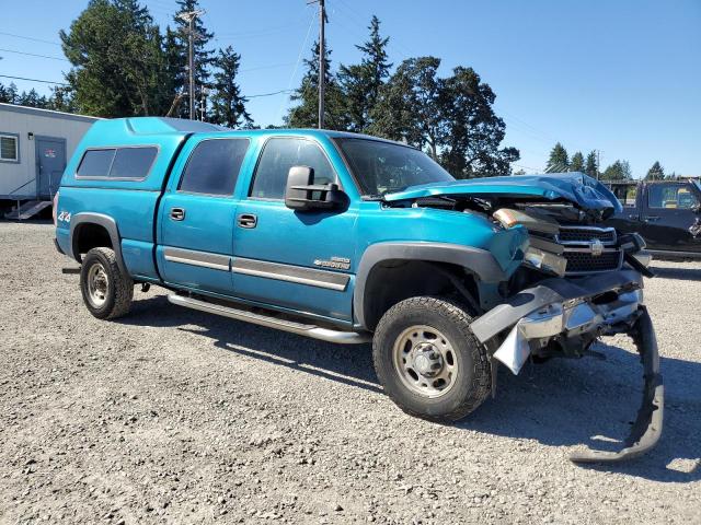 1GCHK23DX6F238371 - 2006 CHEVROLET SILVERADO K2500 HEAVY DUTY TEAL photo 4