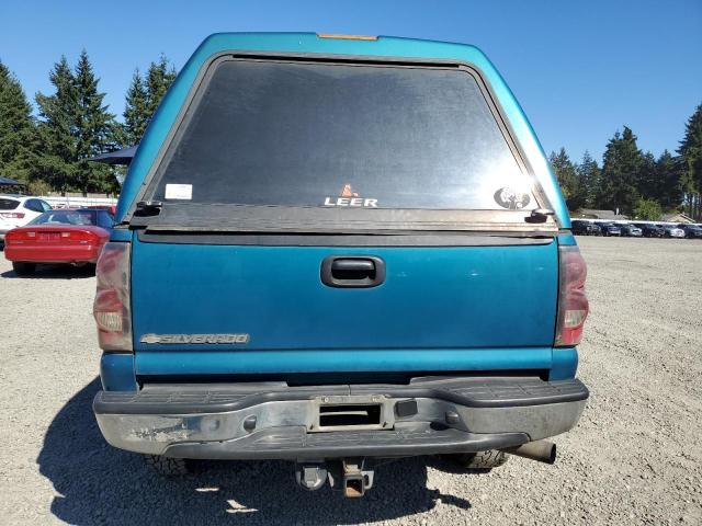 1GCHK23DX6F238371 - 2006 CHEVROLET SILVERADO K2500 HEAVY DUTY TEAL photo 6