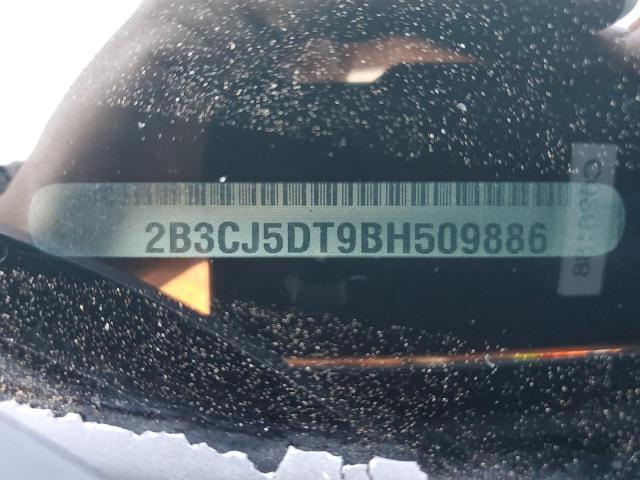 2B3CJ5DT9BH509886 - 2011 DODGE CHALLENGER R/T გრაფიტი ფოტო 12