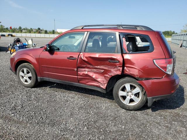 JF2SHEBC6CH423114 - 2012 SUBARU FORESTER 2.5X 勃艮第红 照片 2