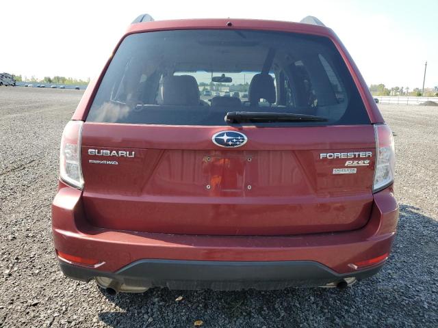 JF2SHEBC6CH423114 - 2012 SUBARU FORESTER 2.5X 勃艮第红 照片 6