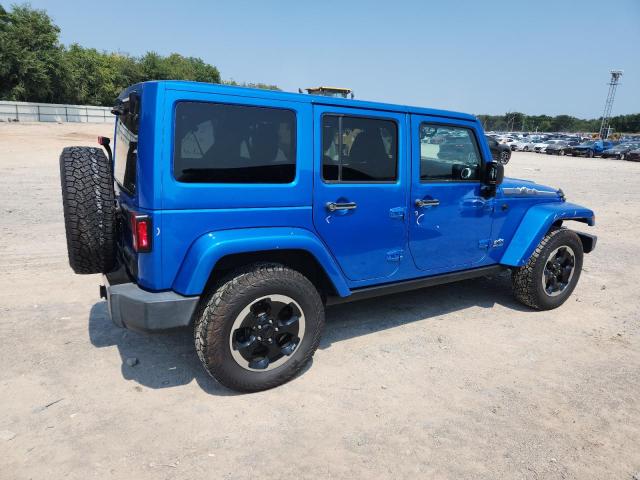 1C4BJWEG3EL198710 - 2014 JEEP WRANGLER U SAHARA BLUE photo 3