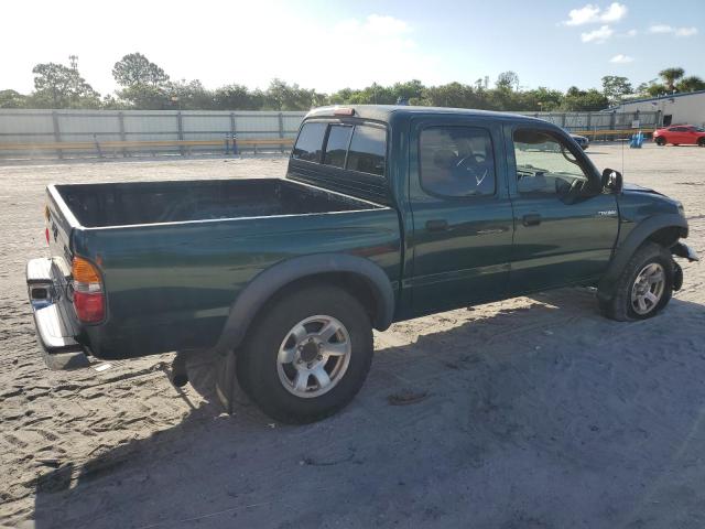 5TEGN92N42Z050772 - 2002 TOYOTA TACOMA DOUBLE CAB PRERUNNER GREEN photo 3
