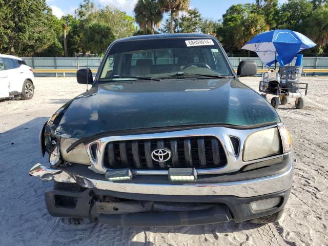 5TEGN92N42Z050772 - 2002 TOYOTA TACOMA DOUBLE CAB PRERUNNER GREEN photo 5