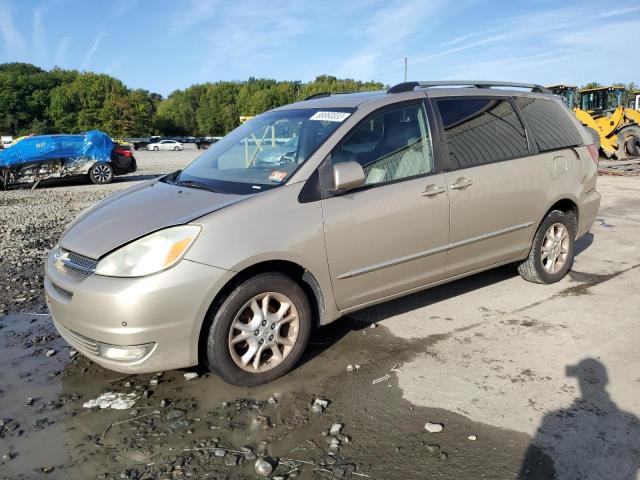 5TDBA22C34S025521 - 2004 TOYOTA SIENNA XLE BEIGE photo 1