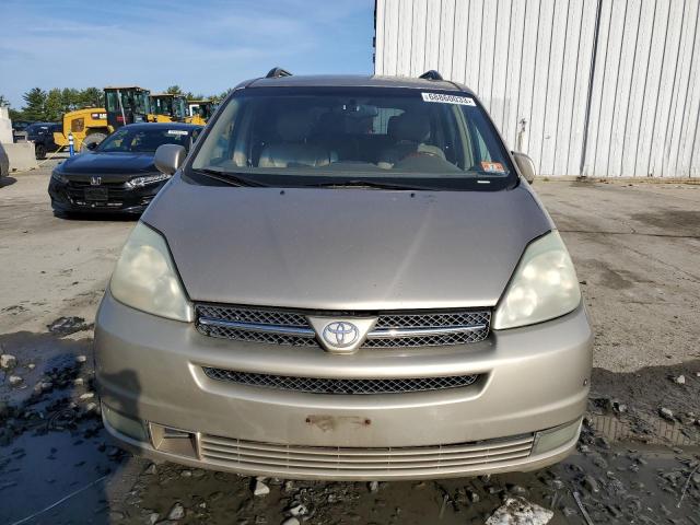 5TDBA22C34S025521 - 2004 TOYOTA SIENNA XLE BEIGE photo 5