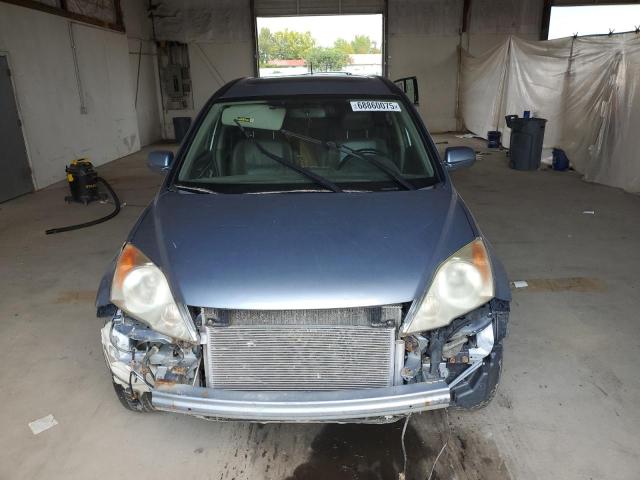 5J6RE4H76AL020314 - 2010 HONDA CR-V EXL BLUE photo 5