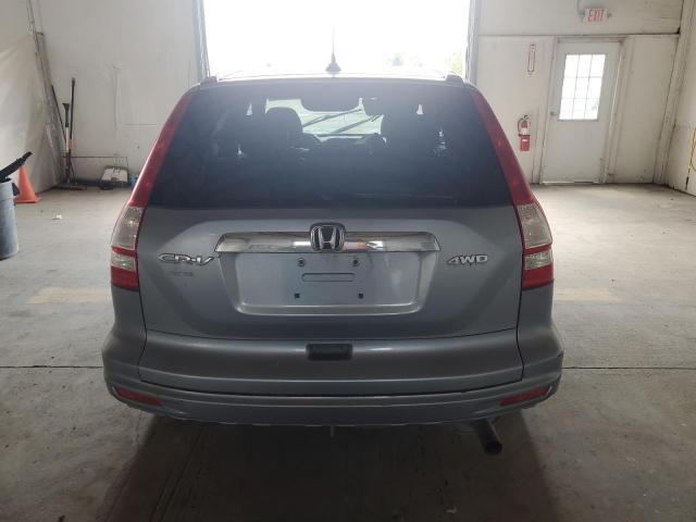 5J6RE4H76AL020314 - 2010 HONDA CR-V EXL BLUE photo 6
