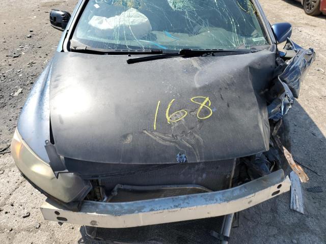 2HGFG12858H561883 - 2008 HONDA CIVIC EX BLUE photo 11