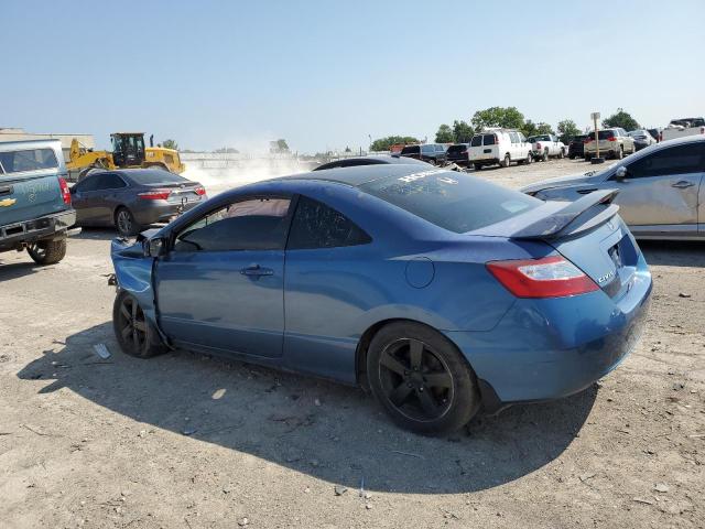 2HGFG12858H561883 - 2008 HONDA CIVIC EX BLUE photo 2
