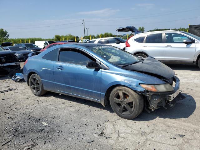 2HGFG12858H561883 - 2008 HONDA CIVIC EX BLUE photo 4