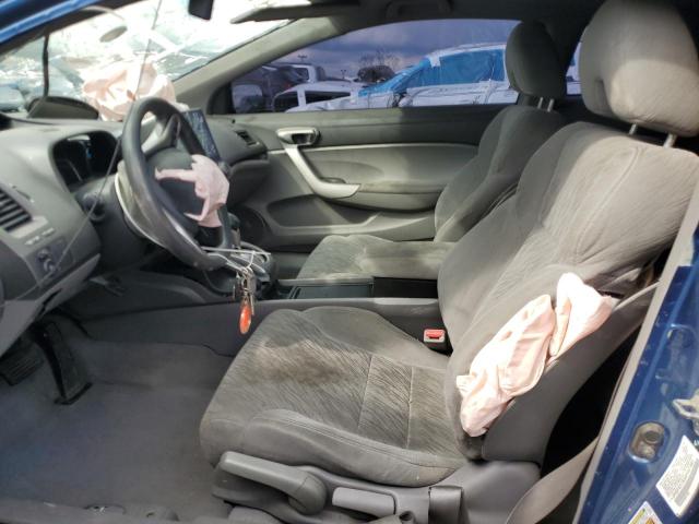 2HGFG12858H561883 - 2008 HONDA CIVIC EX BLUE photo 7