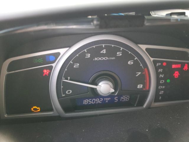 2HGFG12858H561883 - 2008 HONDA CIVIC EX BLUE photo 9