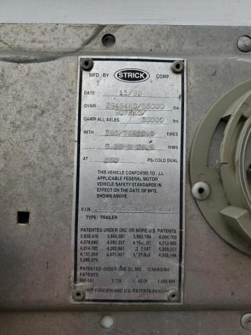 1S12E9535YD454020 - 2000 UTILIMASTER TRAILER WHITE photo 10