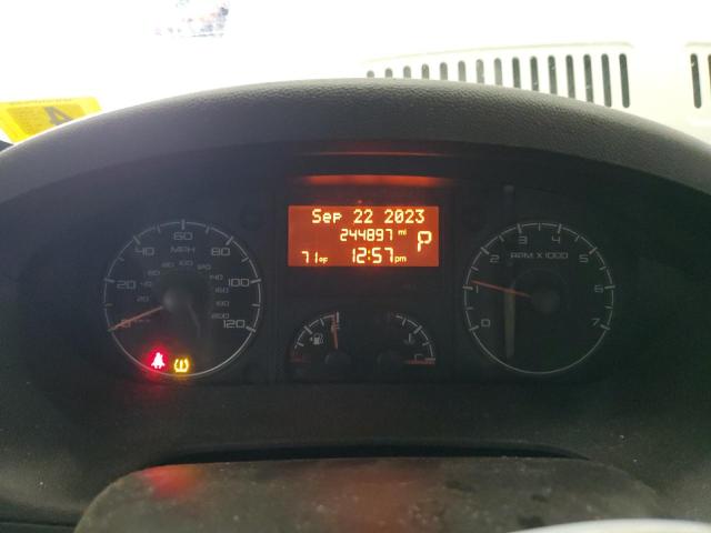 3C6TRVDG8HE503244 - 2017 RAM PROMASTER 2500 HIGH თეთრი ფოტო 9